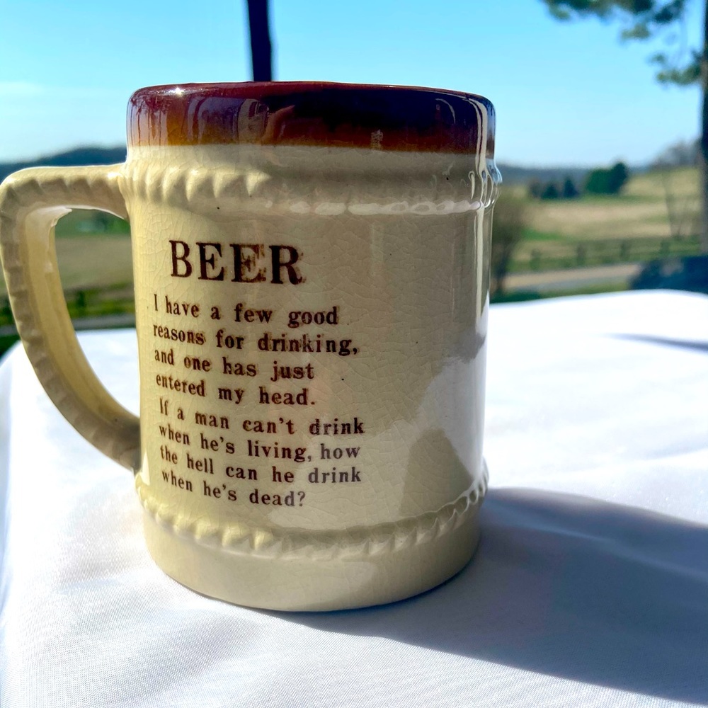 Vintage NC Beer Mug